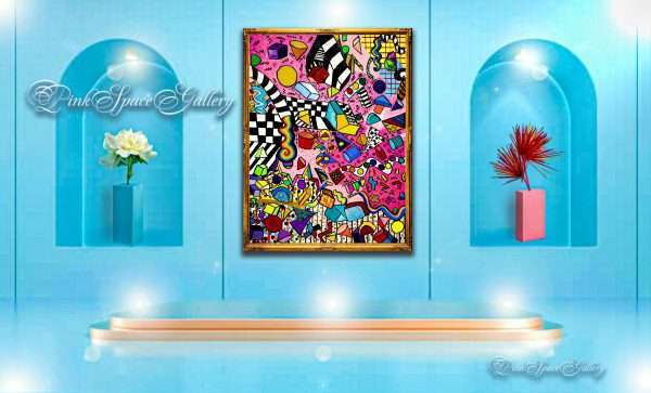 Falling Objects Luxury Fine Art Visual Dimensionalism