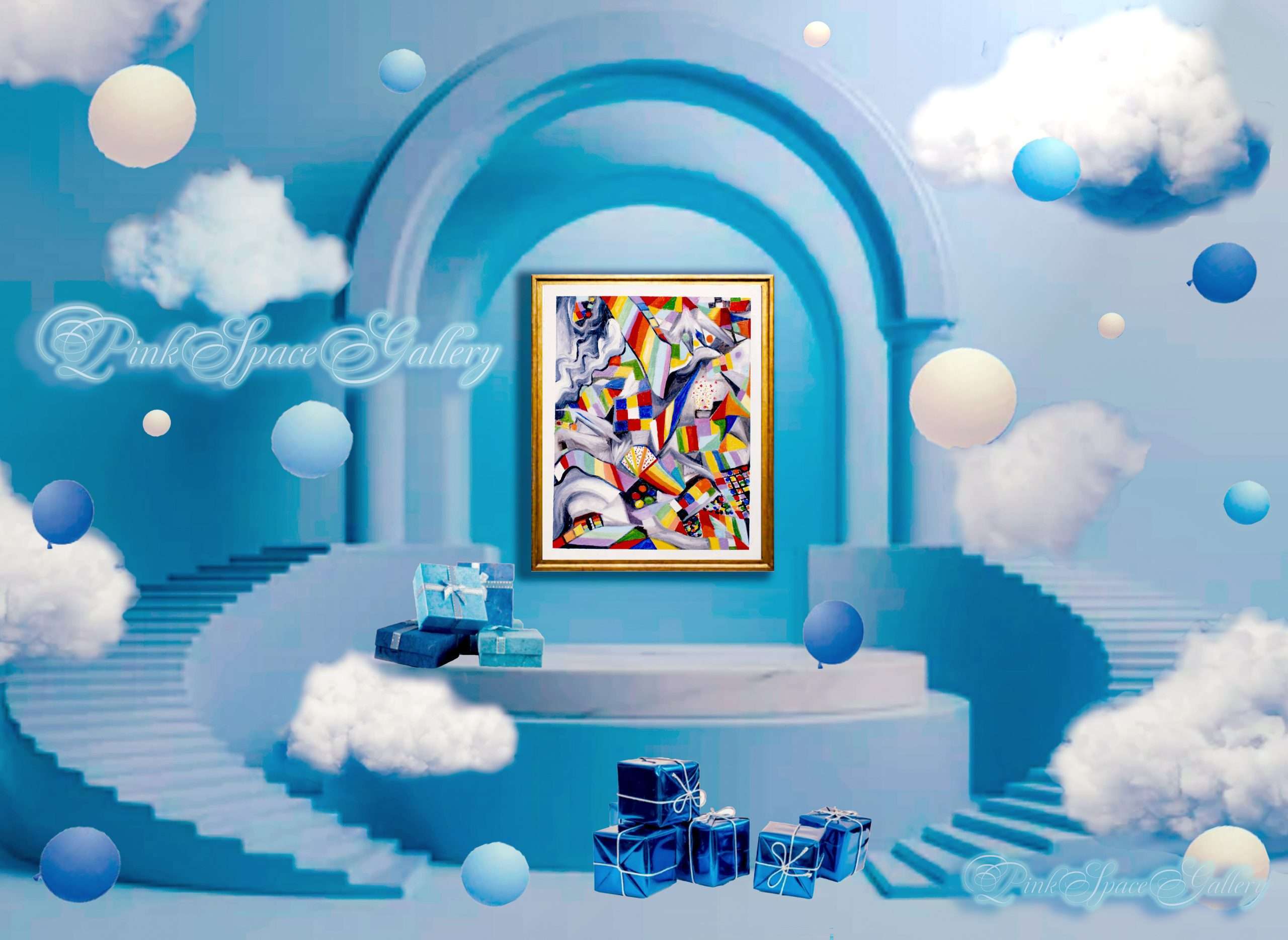 Luxury Visual Dimensionalism Painting