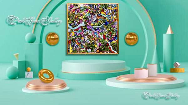 New Visual Dimensional Luxury PinkSkaceGallery.com YashaTheArtist