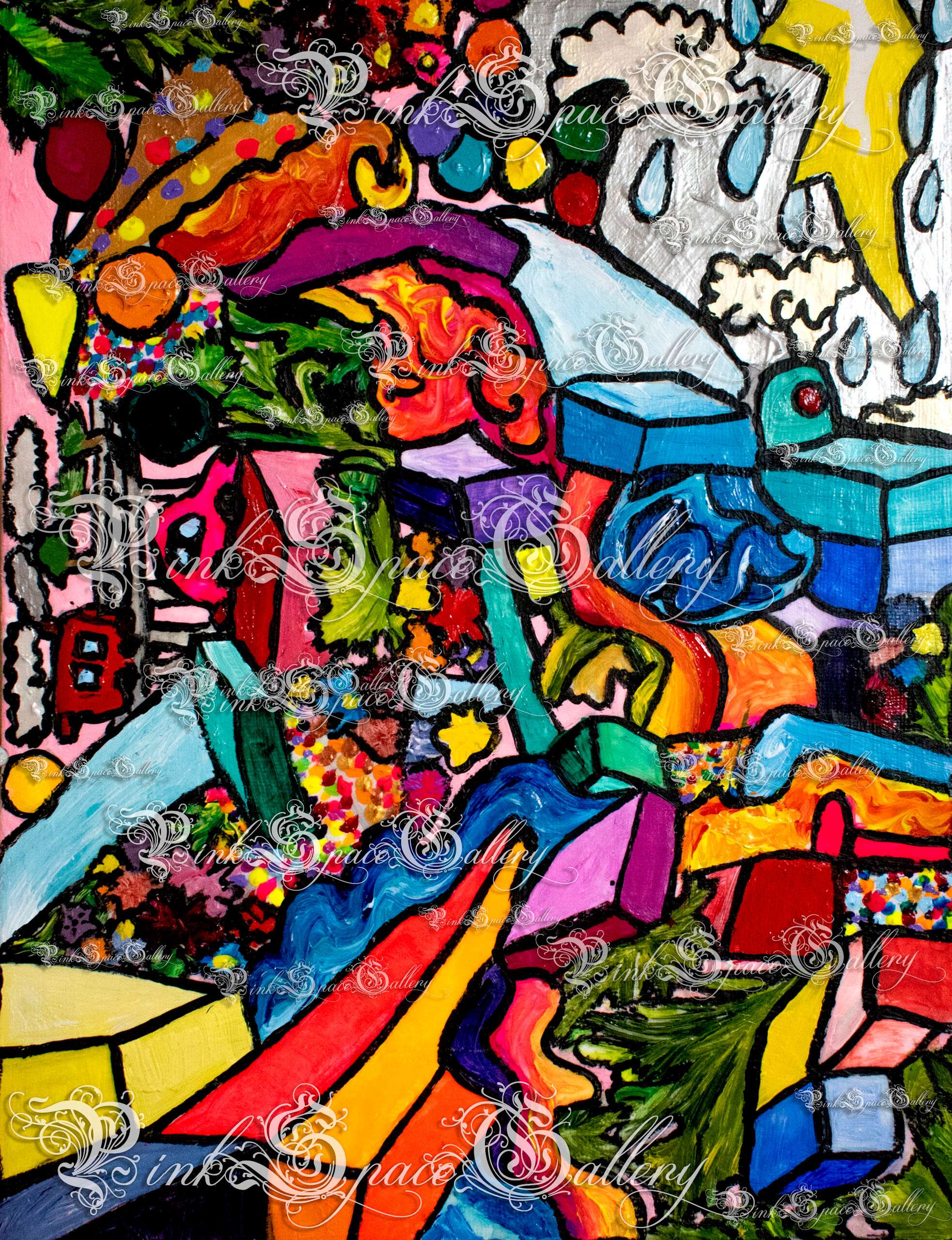 Luxury Art Thunder Cloud By Yasha Marshall at Pink Space Gallery