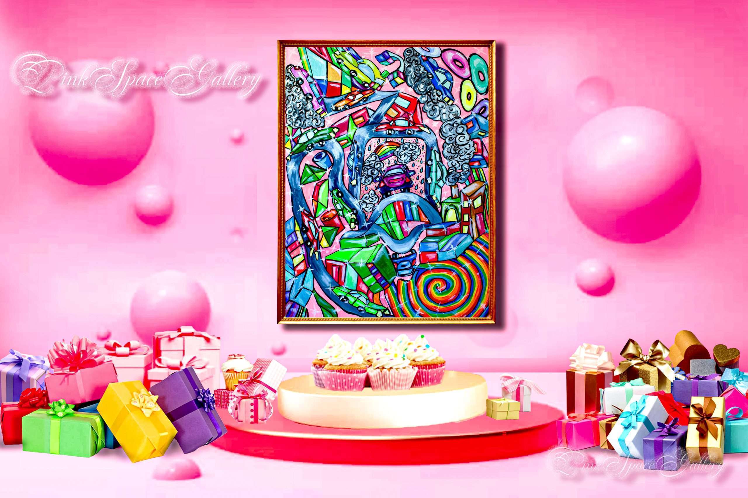 New High End Luxury Fine Art PinkSpaceGallery.com Yasha Marshall YashaTheArtist